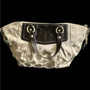 Coach Signature Logo Satchel